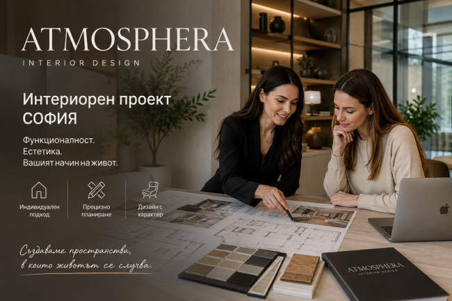 Успешна реализация на интериорен дизайн София – готов дом Интериорен проект София